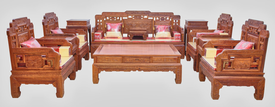 清式红木家具中的非花珍品 艺术价值与收藏鉴赏